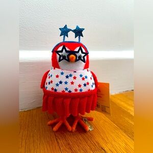 Featherly Friends Target 4th of July bird Starla NWT
